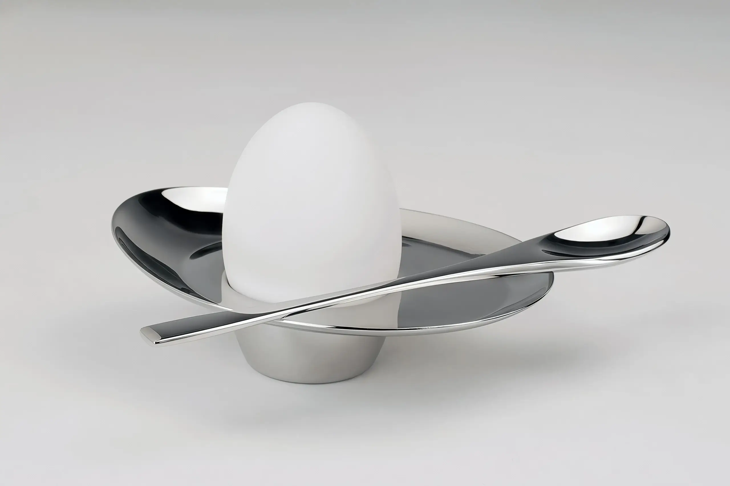 Scoop Egg Cup & Spoon - Helen Kontouris Design