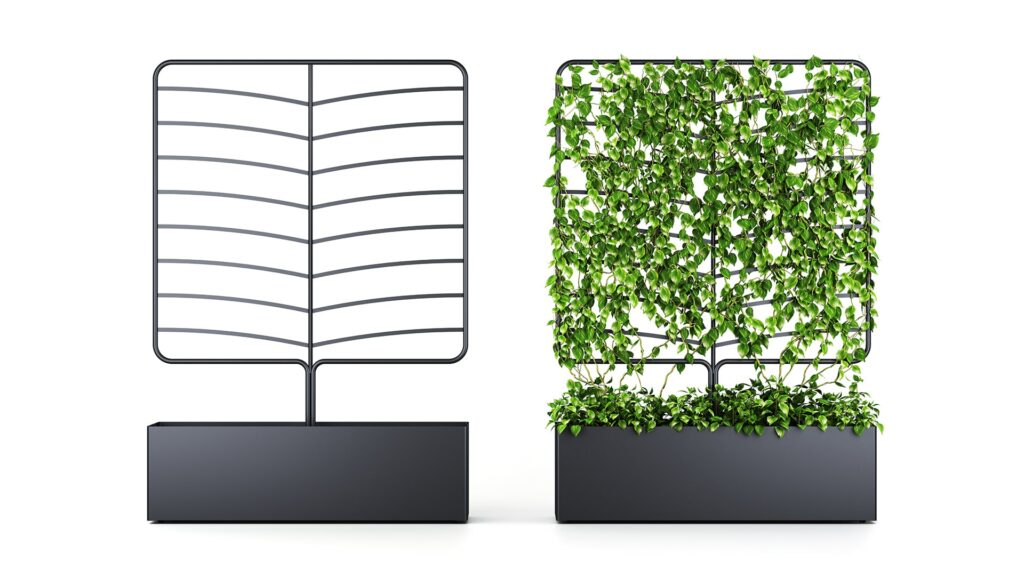 LEN Botanical Planter Screens designed by Helen Kontouris